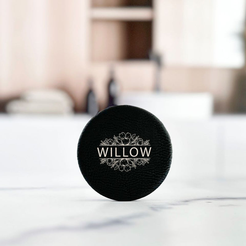Personalized Leatherette Compact Mirror -  - Qualtry