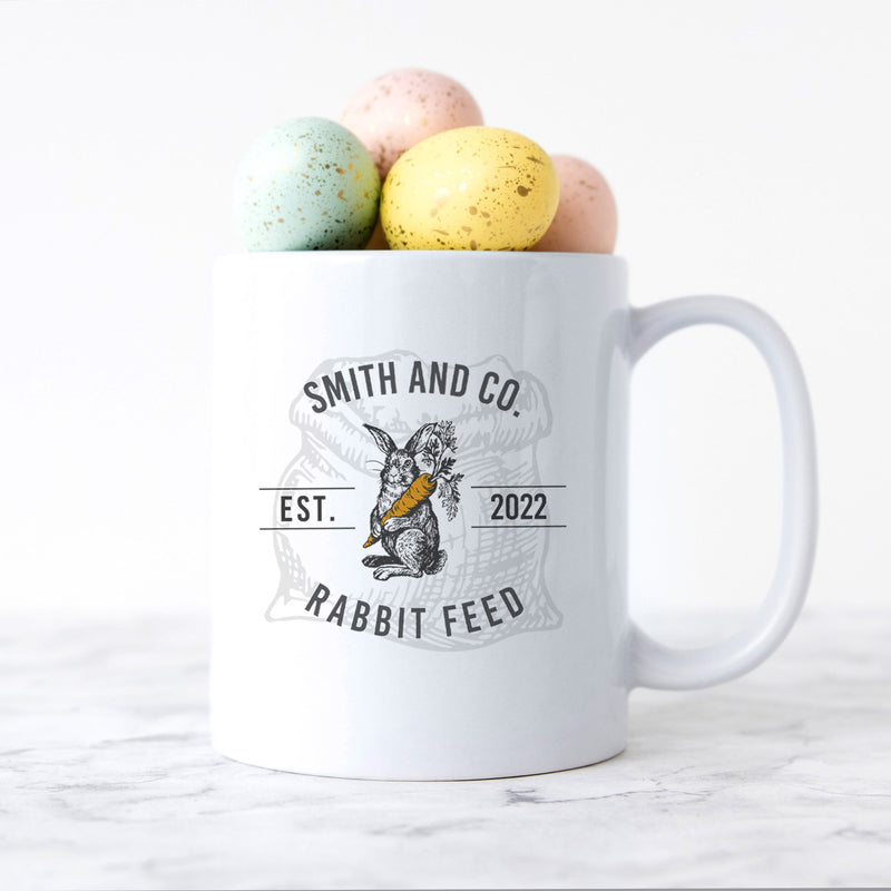 Personalized Vintage Farmhouse Easter Mugs -  - Completeful