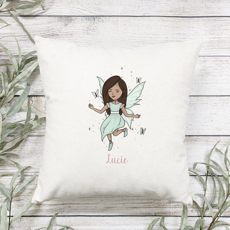 Personalized Kids Fairy Throw Pillow Covers -  - JDS