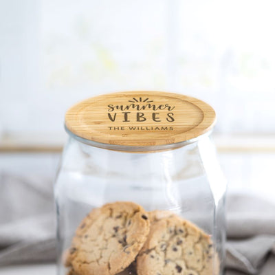 Personalized Seasonal Cookie Jars with 4 Lids -  - Qualtry