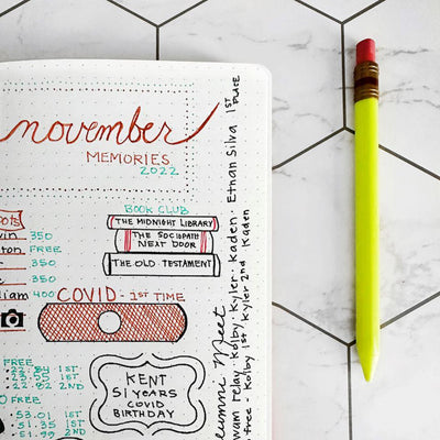 Personalized Leather Dot Journals -  - JDS