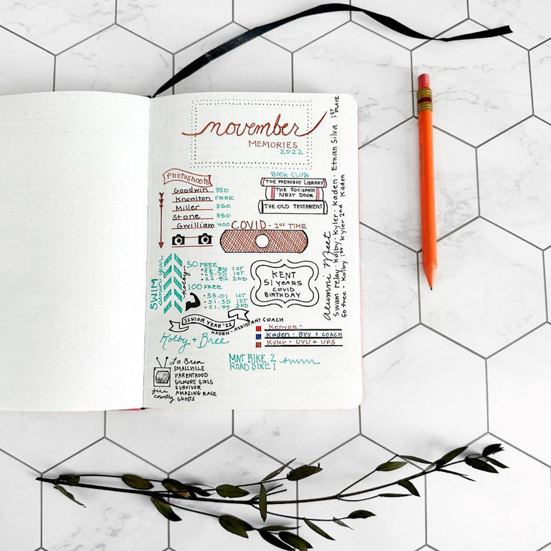 Personalized Leather Dot Journals -  - JDS