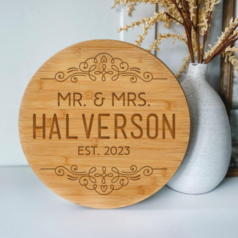 Personalized Lazy Susan - Couples Collection -  - Qualtry