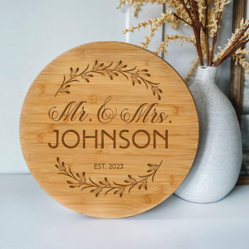 Personalized Lazy Susan - Couples Collection -  - Qualtry