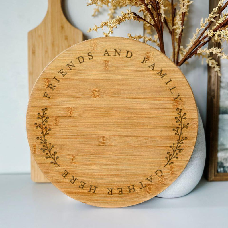 Personalized Bamboo Lazy Susan -  - Qualtry