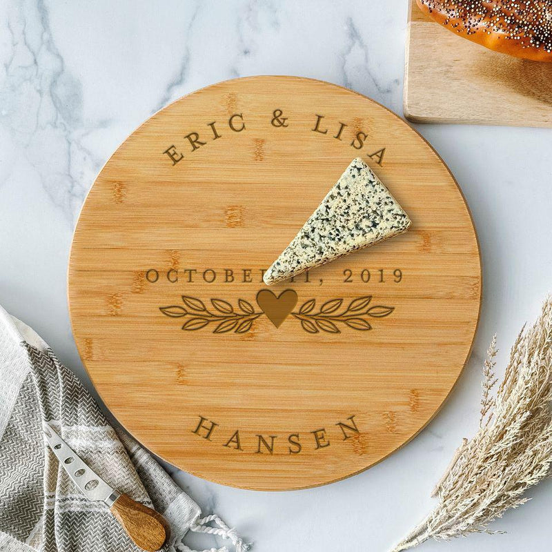 Personalized Bamboo Lazy Susan -  - Qualtry