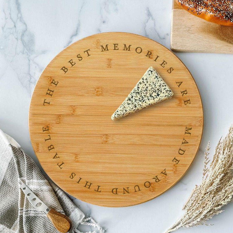 Personalized Bamboo Lazy Susan -  - Qualtry