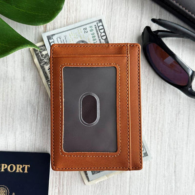 Personalized Men's Leather Wallets -  - JDS