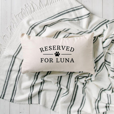 Personalized Pet Lumbar Throw Pillow Covers -  - Qualtry