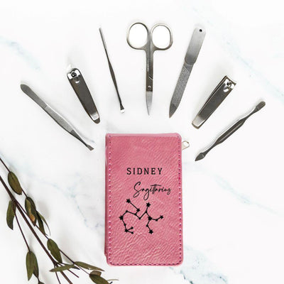 Personalized Astrology Zodiac Sign Manicure Gift Set -  - Completeful