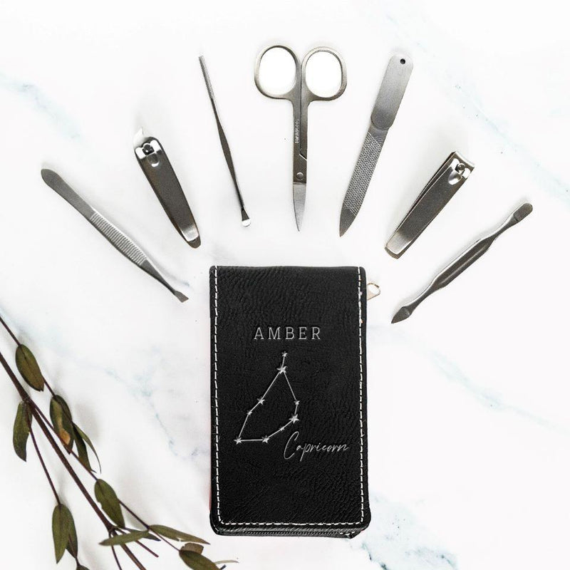 Personalized Astrology Zodiac Sign Manicure Gift Set -  - Qualtry