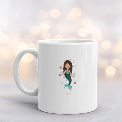 Personalized Mermaid Mugs 11oz. -  - Qualtry