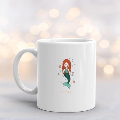 Personalized Mermaid Mugs 11oz. -  - Qualtry