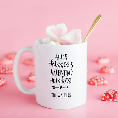 Personalized Valentine’s Day Mugs - Calligraphy Designs -  - Completeful