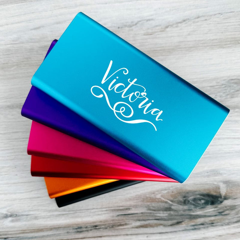 Personalized Portable Power Bank Batteries -  - Qualtry