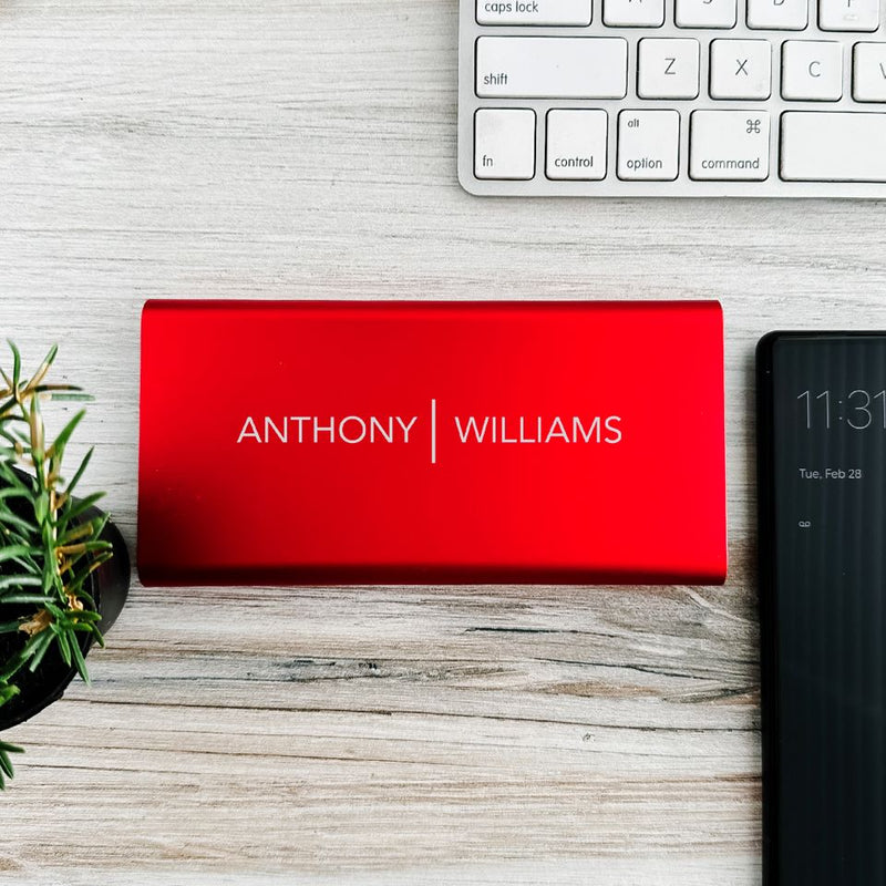 Personalized Portable Power Bank Batteries -  - Qualtry