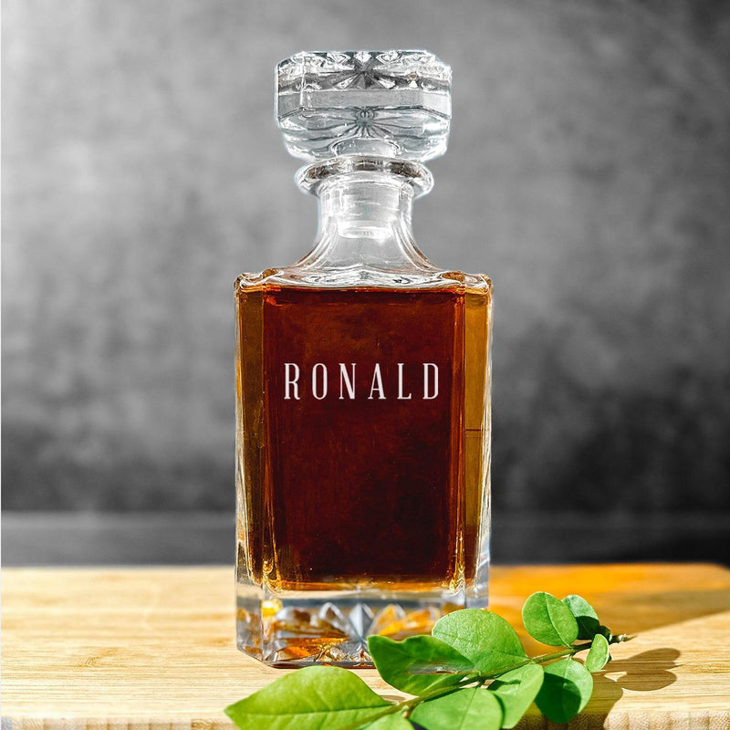 Personalized Square Decanter - Modern Designs -  - JDS