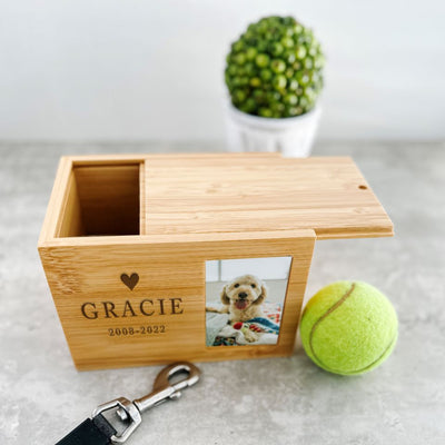 Personalized Wooden Pet Urn -  - Qualtry