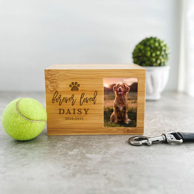 Personalized Wooden Pet Urn -  - Qualtry