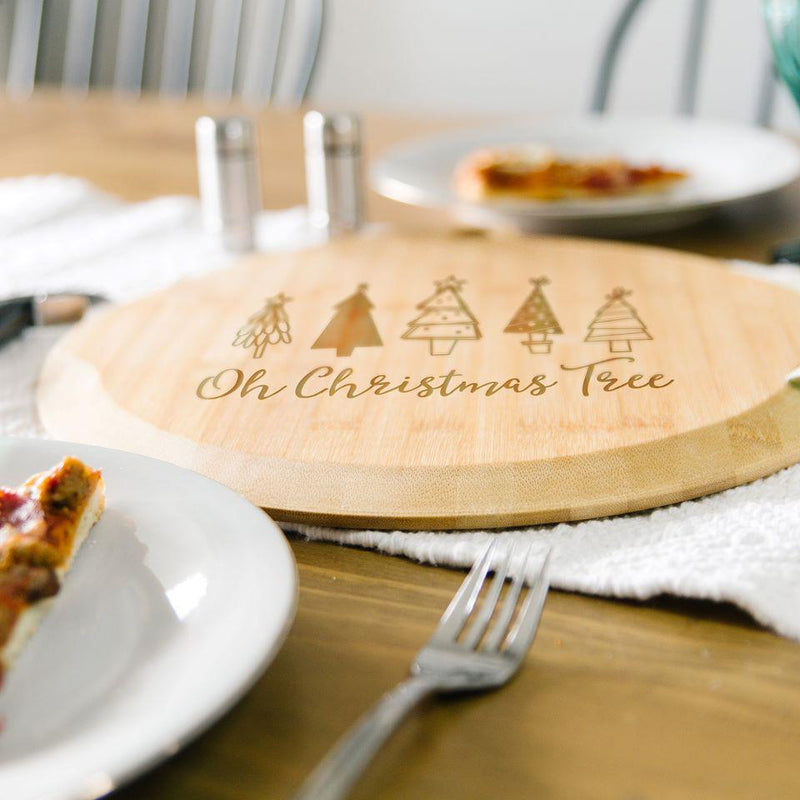 Personalized Lazy Susan - Christmas Designs -  - Qualtry