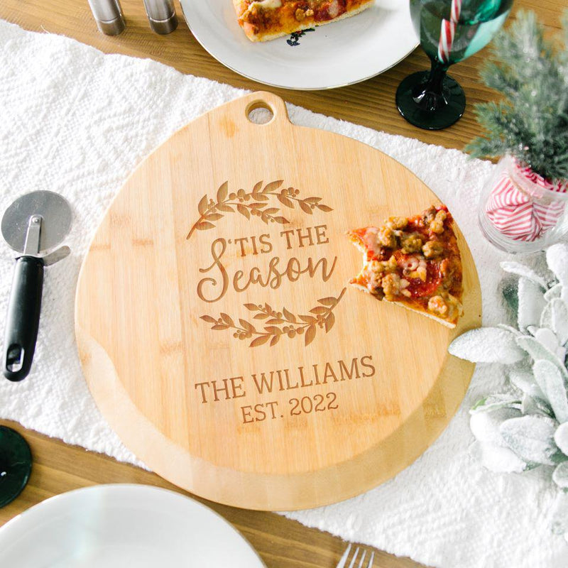 Personalized Lazy Susan - Christmas Designs -  - Qualtry
