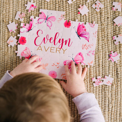 Personalized Unicorns Puzzles for Kids - - Wingpress Designs
