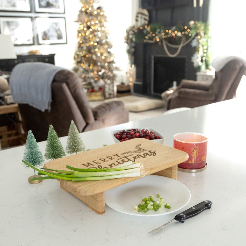 Personalized Raised Cutting Boards - Holiday Collection -  - Qualtry