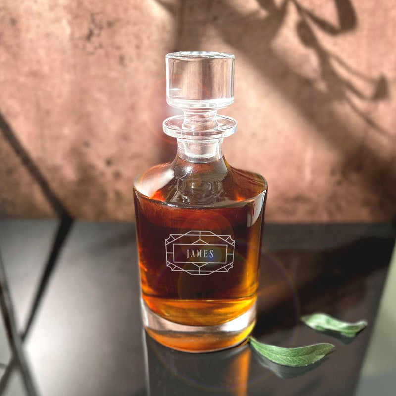 Personalized Kingsport Glass Decanter - 30 oz. -  - JDS