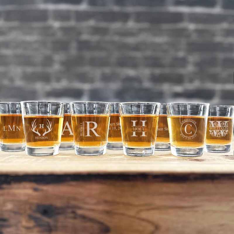Personalized Shot Glasses -