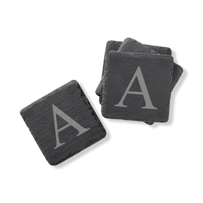 Personalized Slate Coasters - Set of 2 -  - Lazerworx