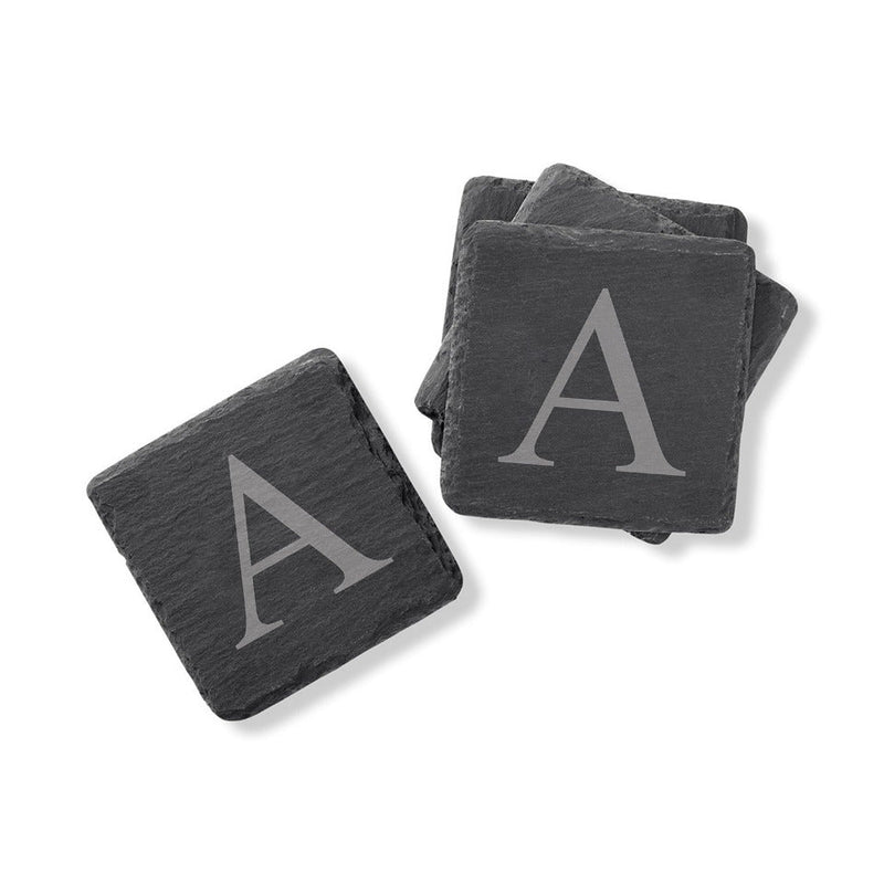 Personalized Slate Coasters - Set of 2 -  - Lazerworx