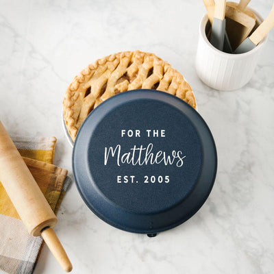 Personalized Aluminum Pie Pan -  - Qualtry