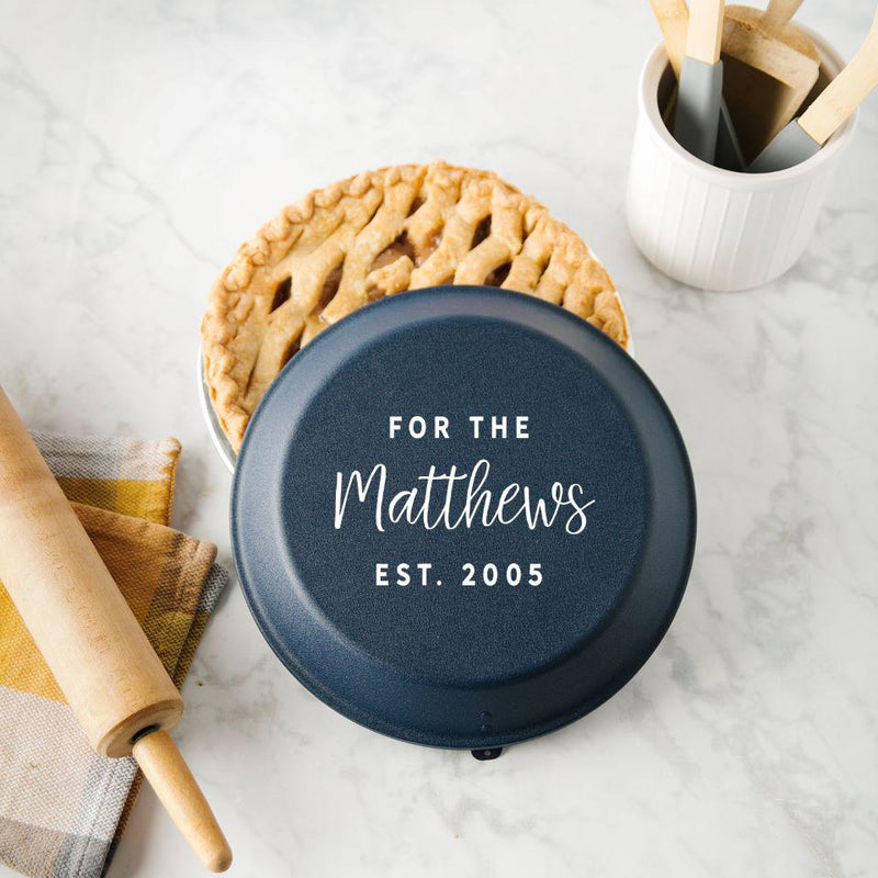 Personalized Aluminum Pie Pan -  - Qualtry