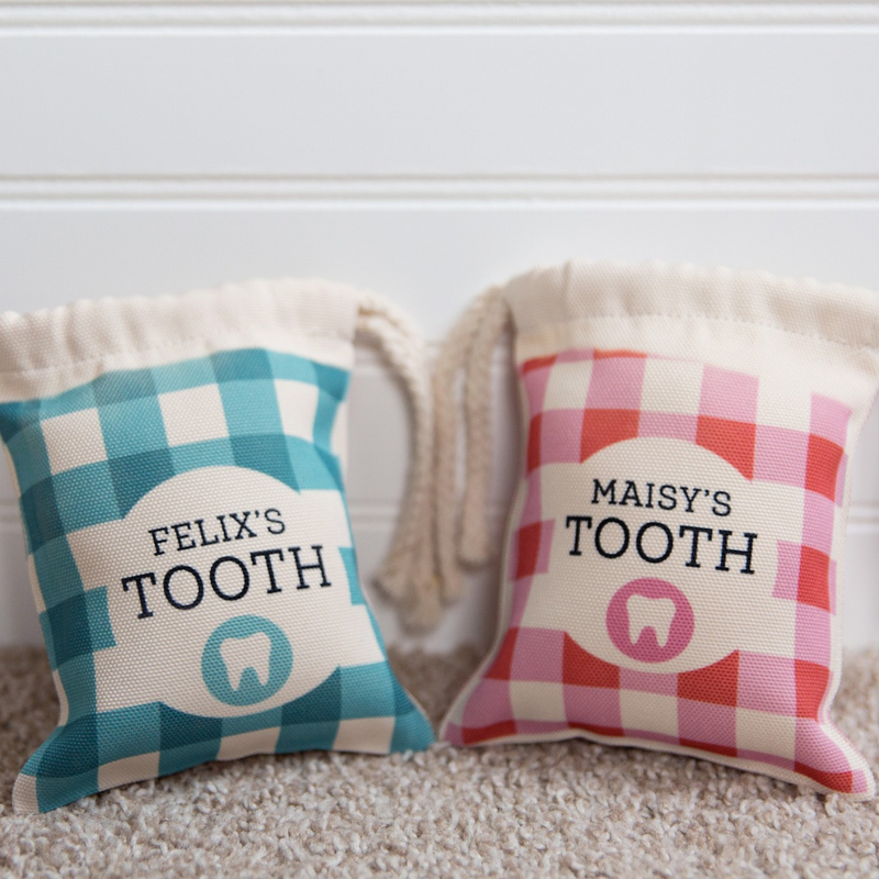 Personalized Kids Tooth Fairy Bags -  - Qualtry