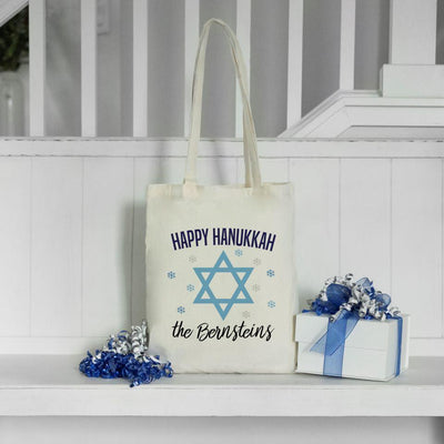 Personalized Hanukkah Tote Bag -  - Qualtry