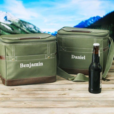 Personalized Insulated Trail Cooler Bag -  Holds 12 Pack -  - JDS