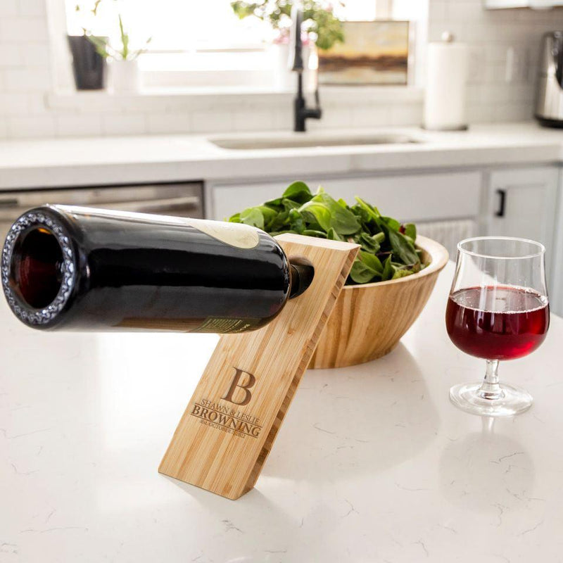 Personalized Wine Bottle Balancers -  - Qualtry