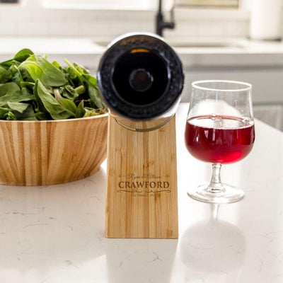 Personalized Wine Bottle Balancers -  - Qualtry