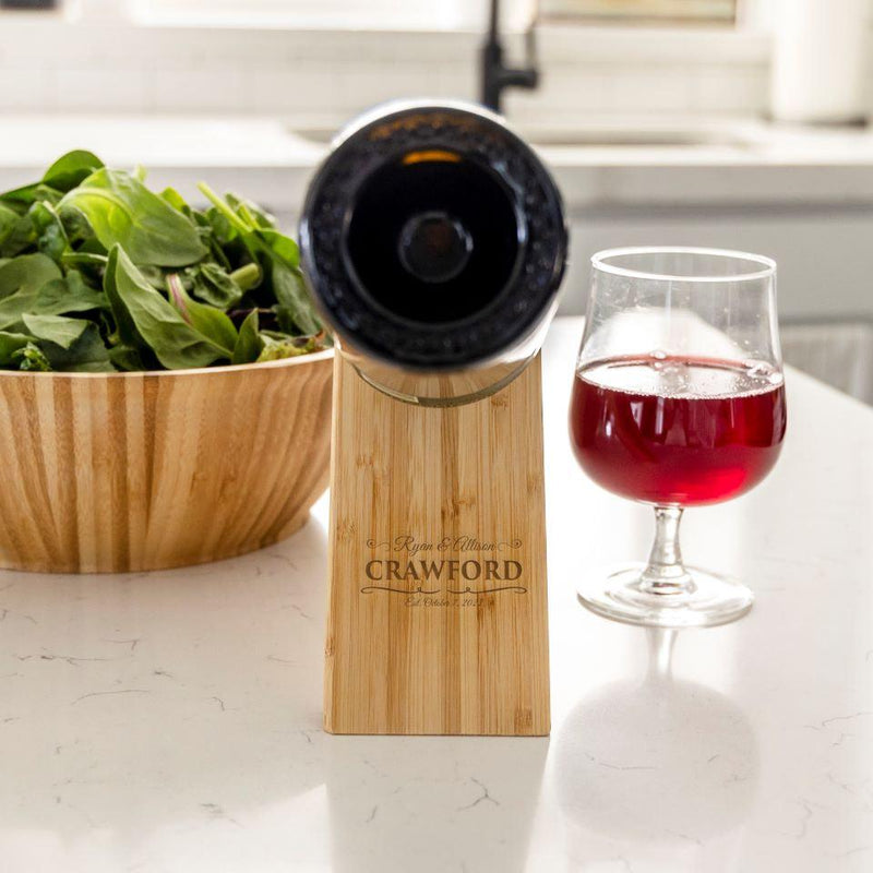 Personalized Wine Bottle Balancers -  - Qualtry