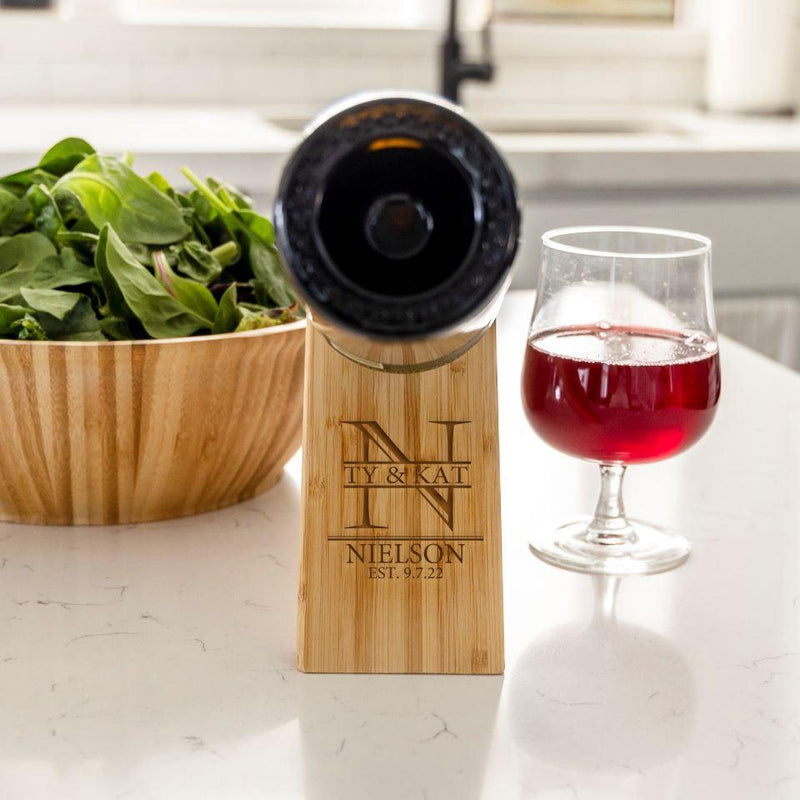 Personalized Wine Bottle Balancers -  - Qualtry