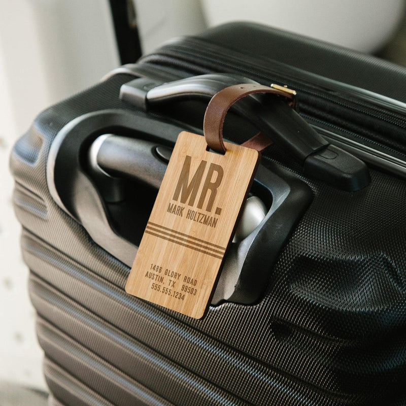 Personalized Couples Mrs. & Mrs. Luggage Tags - Set of 2 -  - Qualtry