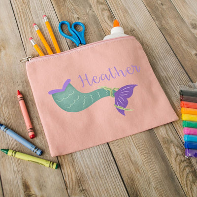 Personalized Kids Zippered Pencil Bags -  - Qualtry