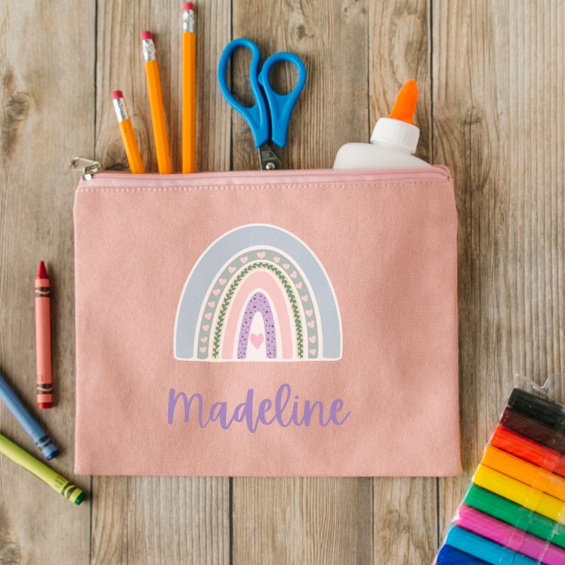 Personalized Kids Zippered Pencil Bags -  - Qualtry