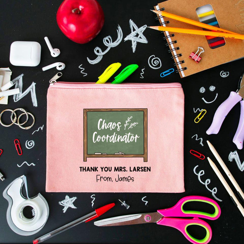 Personalized Teacher Pencil Bag -  - Qualtry