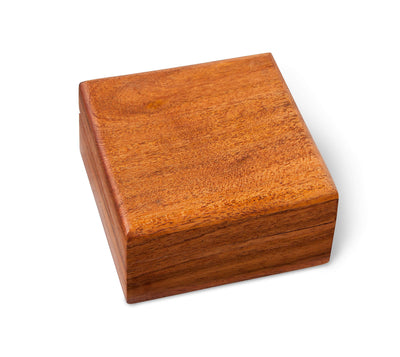 Personalized High Polish Gold Keepsake Compass with Wooden Box -  - JDS