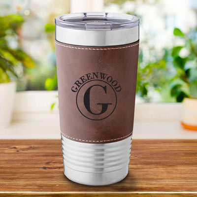 Personalized Brown 20oz. Travel Mug -  - JDS