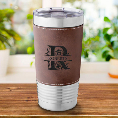 Personalized Brown 20oz. Travel Mug -  - JDS