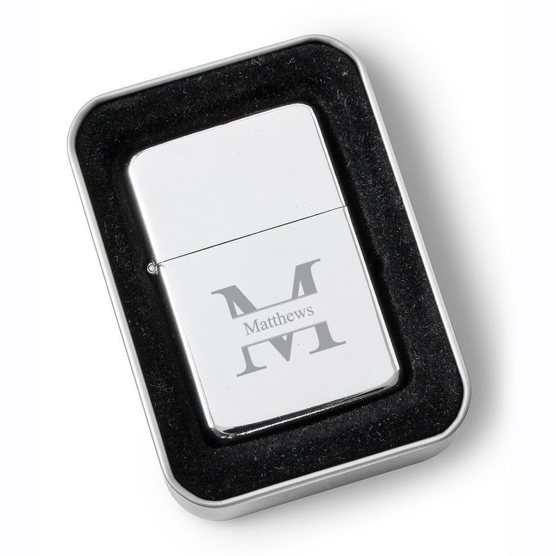 Personalized Stainless Steel Wind Proof Lighter -  - JDS