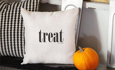 Personalized Halloween Throw Pillow Covers -  - Qualtry
