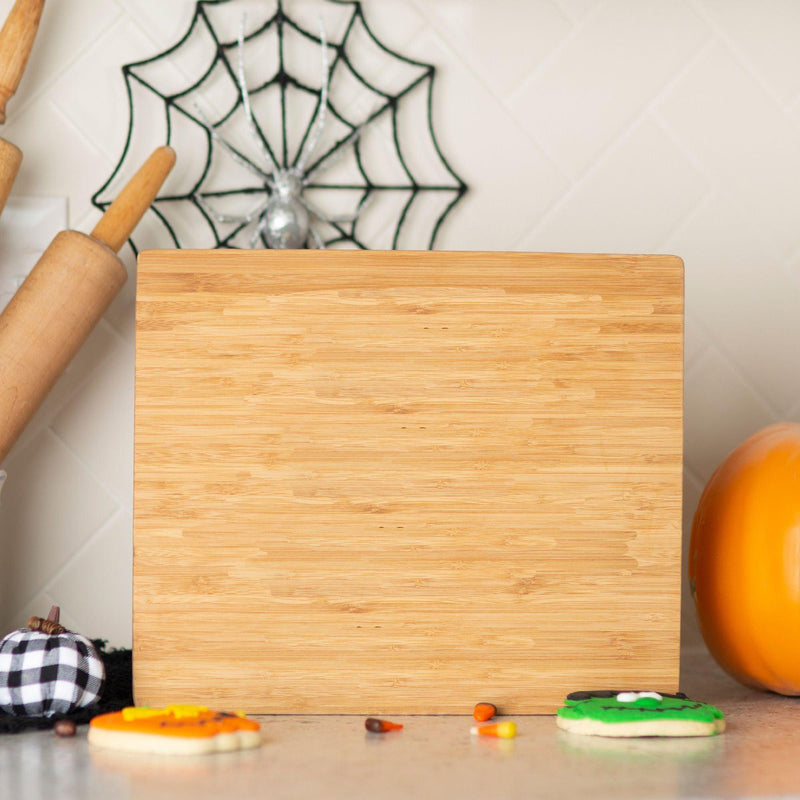 Personalized Halloween Bamboo Cutting Boards 11 x 13 -  - Qualtry
